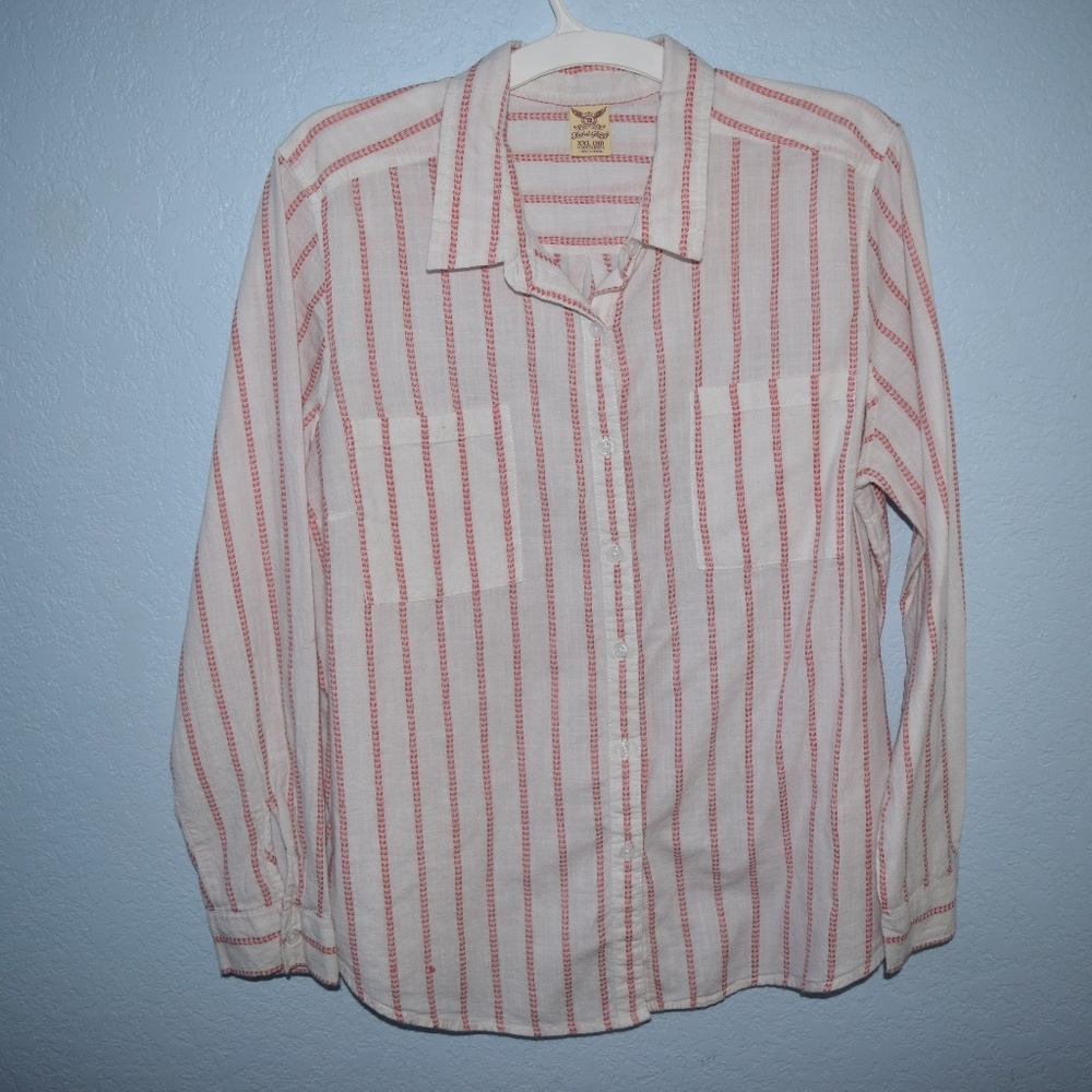 Stripped Button Down Shirt